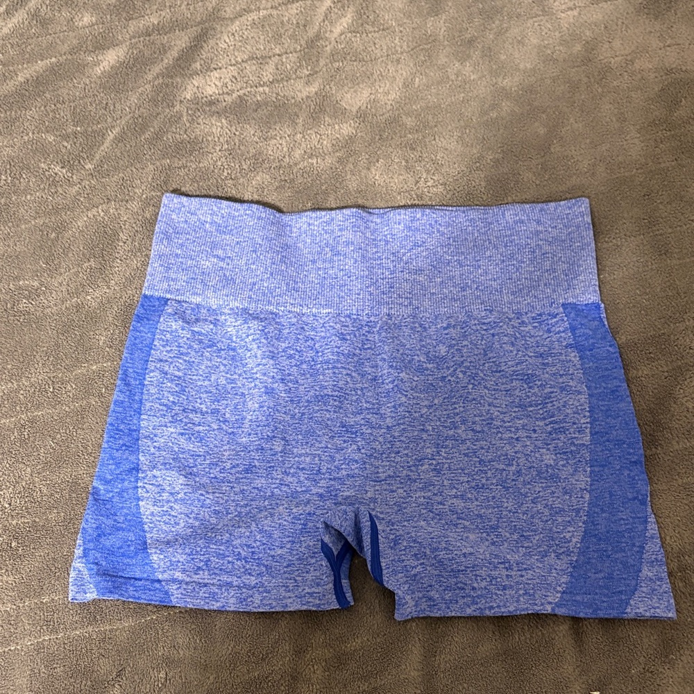 PINK Victoria's Secret Blue Bike Shorts